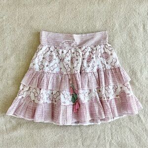 Bell by Alicia Bell mini ruffled skirt